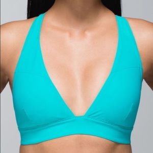 Lululemon Shanti Surf Cross Back Bikini Top